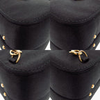 Gucci Horsebit Backpack Satin Rhinestone Black Mini Bag 0837 — view 3