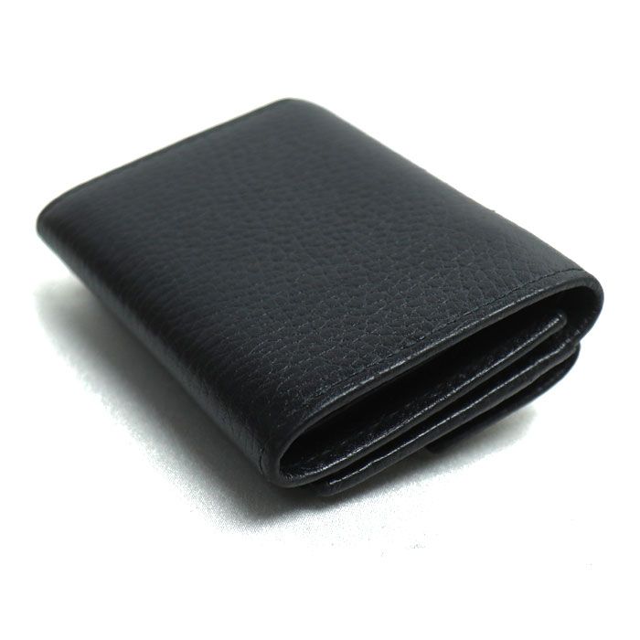 Gucci Petit Marmont Leather Wallet Trifold Black — view 2