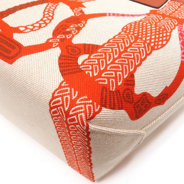 Hermes Steeple 25 Fantasy Detrier Toile Swift — view 6