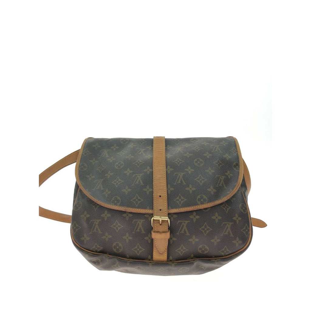 Louis Vuitton Shoulder Bag Monogram Saumur 35 — view 2