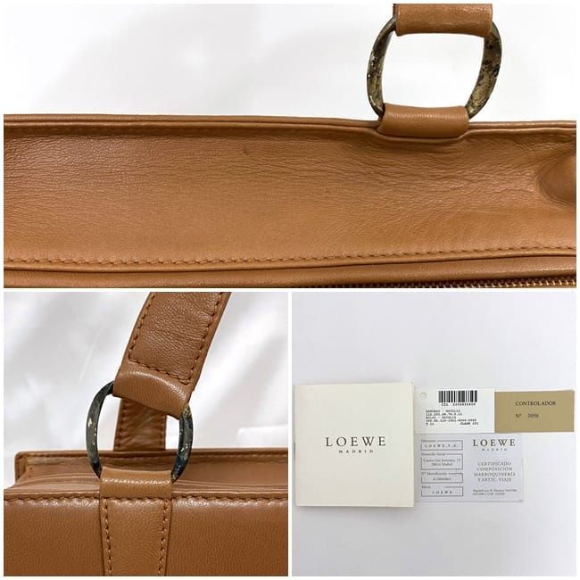 Loewe Handbag Brown Anagram Soft — view 2