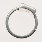 Gucci Ring Square Plate 8 7.5 925 Silver 6.1 g Accessories — view 6