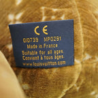 Louis Vuitton Monogram Doudou Teddy Bear Limited Edition 2021 Gi0739 Velour — view 7