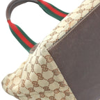 Gucci Tote Bag GG Canvas Handbag Beige — view 8