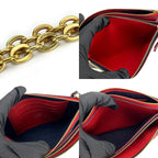 Louis Vuitton Shoulder Bag Pochette Double Zip Monogram Empreinte Marine — view 8
