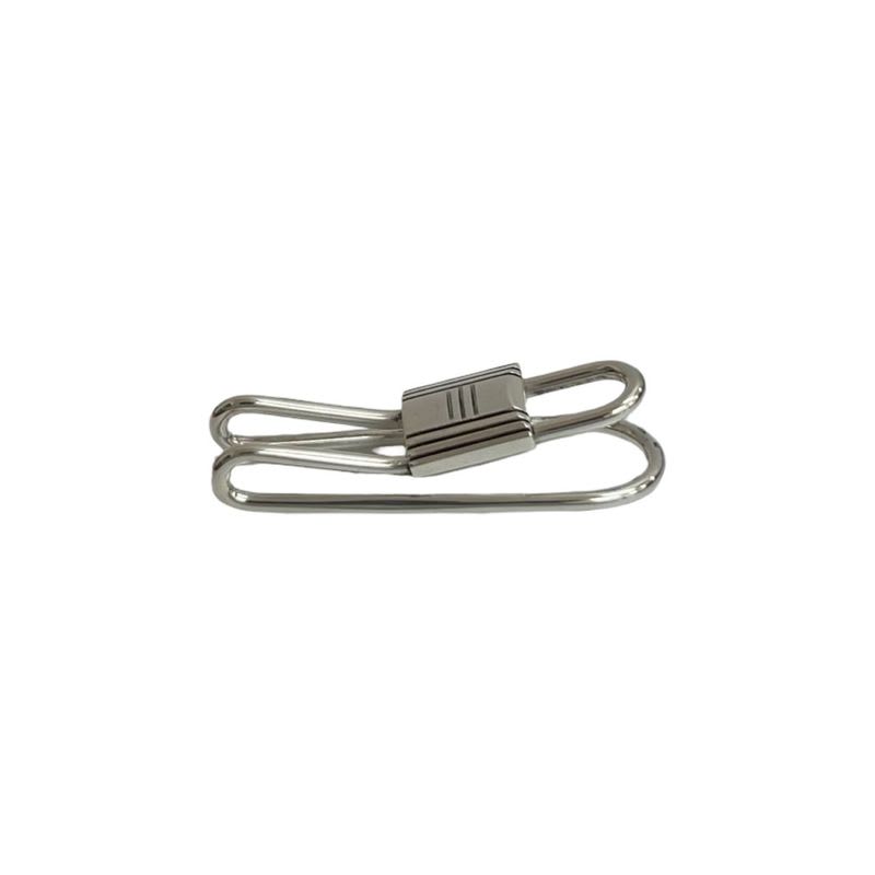 Hermes Cadena Motif Money Clip Silver 925 Bill Scissors — view 3