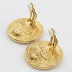 Chanel 31 rue Cambon Vintage Gold Plated 23 g Earrings — view 7