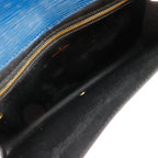 Louis Vuitton Art Deco Second Bag Epi Leather Toledo Blue Clutch — view 6