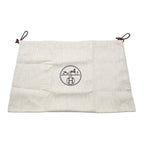 Hermes Shoulder Bag Vidpoche Stamped B H Logo Orange White Navy — view 9