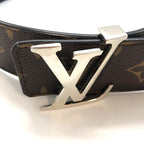 Louis Vuitton Belt M9821 Leather Brown Storage with Bag and Box — view 5