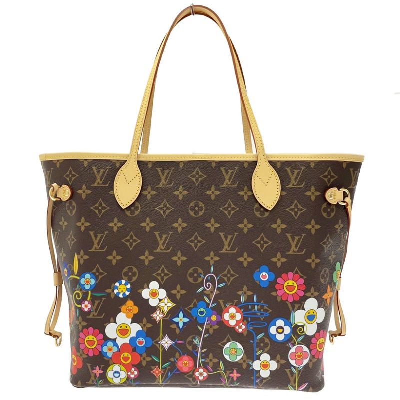 Louis Vuitton Monogram Takashi Murakami Neverfull MM — view 5