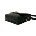 Celine Vintage Logo Ring Hardware Calf Leather Shoulder Bag — view 9