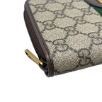 Gucci Bi-Fold Long Wallet Ophidia Zip-Around GG Pattern Double — view 3