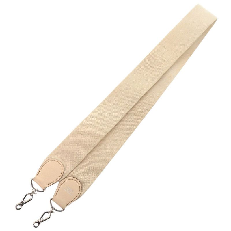 Hermes Evelyne Strap Beige Silver Hardware Courchevel Canvas 1873 — view 4