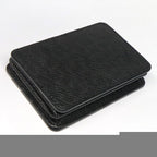 Louis Vuitton Taiga Coin Purse Noir Black Leather — view 4