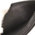 Louis Vuitton Coin Card Holder Monogram Shadow IC Chip Black Case — view 7