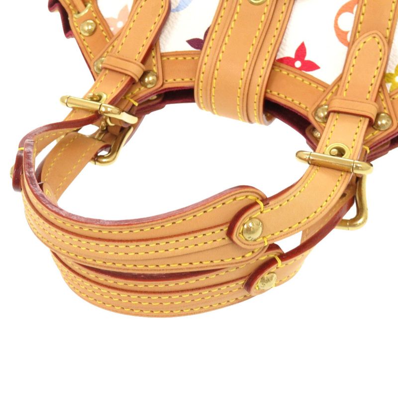 Louis Vuitton Theda PM Monogram Multicolor Bron Handbag 1372 — view 5