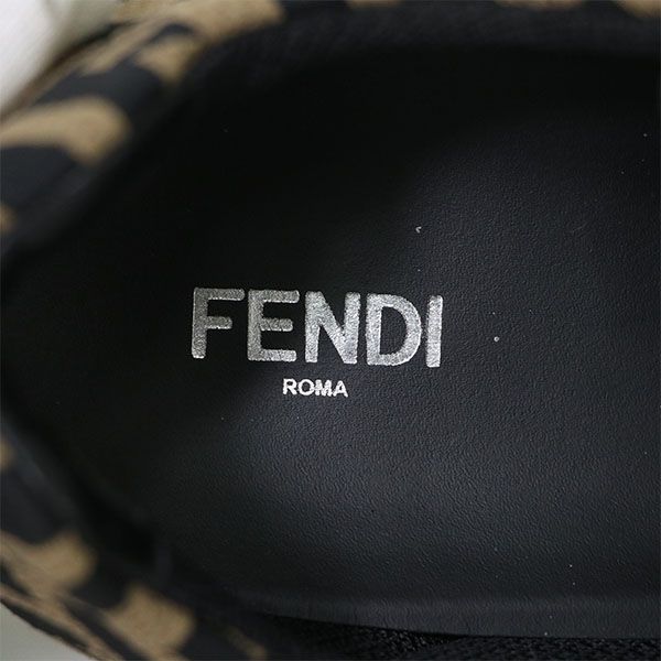 Fendi Technical Fabric Low Top 7 E1258 Sneakers Shoes Size 8 — view 6