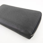 Louis Vuitton Zippy Wallet Vertical Taiga Black Ca1103 Long — view 5