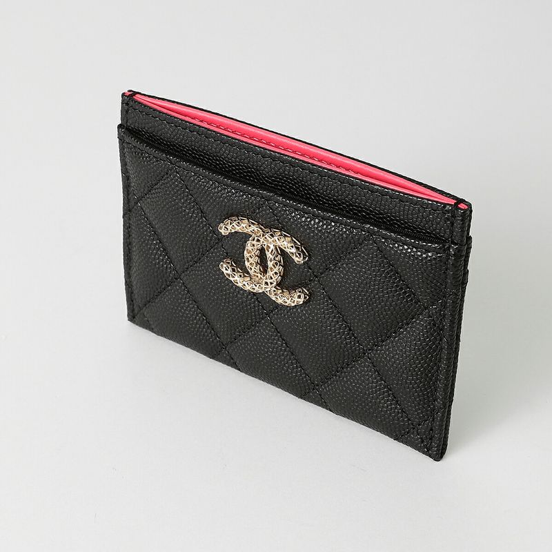 Chanel Pass Case Card Black — view 5