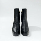 Louis Vuitton Afterglow Line Monogram Boots Short Shoes Leather Black — view 2