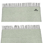 Hermes Muffler Shawl Double Face Black Beige Cine Cashmere 100% Scarf — view 6