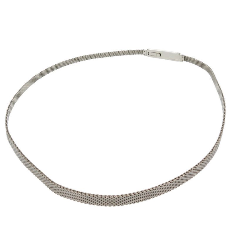 Gucci Plate Belt Metal Silver 0218 — view 4
