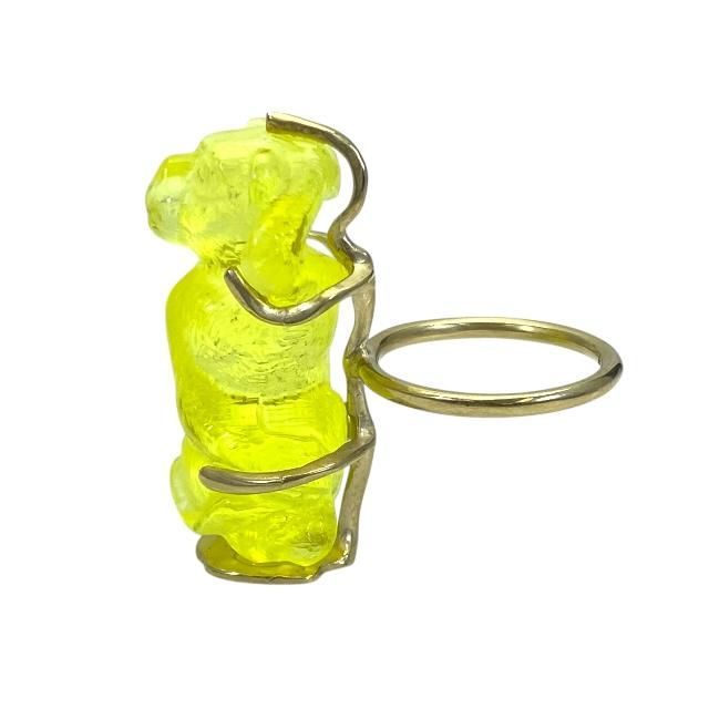 Christian Dior Crystal Sauvage Ring Accessories Jewelry Small Logo GP — view 9