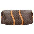 Louis Vuitton 20 SS Keepall Bandouliere 50 Monogram Wave Boston Bag Men — view 4