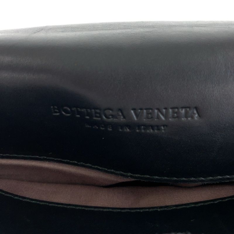 Bottega Veneta Intrecciato Black Gunmetal Hardware Leather — view 4