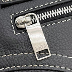 Christian Dior Body Bag Shoulder Black Saddle — view 7