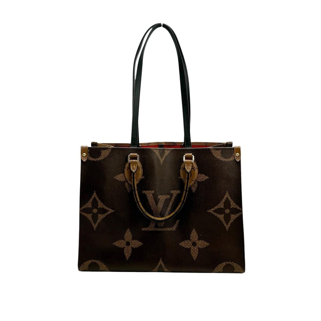 Louis Vuitton Monogram Giant Reverse Handbag On The Go MM Tote Bag — view 3