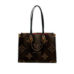 Louis Vuitton Monogram Giant Reverse Handbag On The Go MM Tote Bag — view 3
