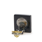 Chanel Camellia Square Black Metal — view 3