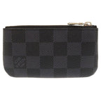Louis Vuitton Pochette Cles Damier Graphite Black Coin Case 1091 — view 3