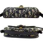 Dior Bobby Oblique Peacock Mini Shoulder Bag Gold Hardware CD Logo — view 4