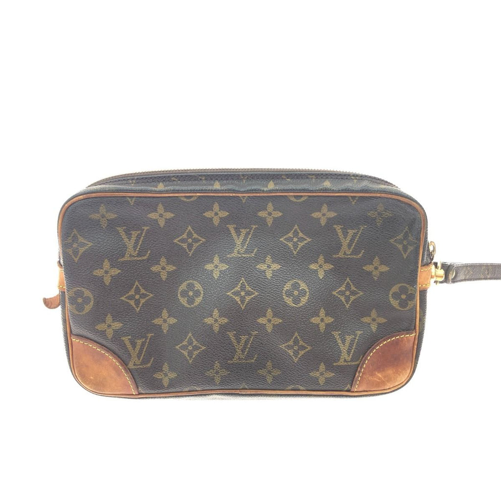 Louis Vuitton Monogram Marly Dragonne GM Second Bag Brown — view 2