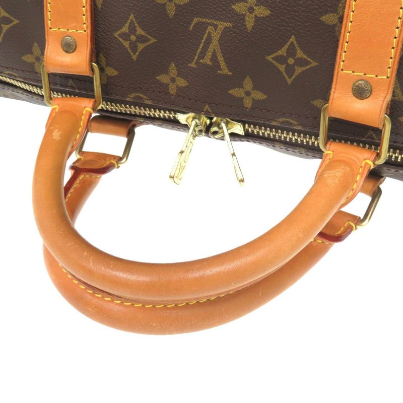 Louis Vuitton Keepall Bandouliere 60 Monogram Boston Bag 0965 — view 4
