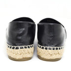 Chanel Espadrilles Coco Mark Bijoux Black Patent Leather 20 C 37 — view 5