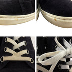 Louis Vuitton High Cut Sneakers Side Zip Suede Dark Navy Size 6 — view 7