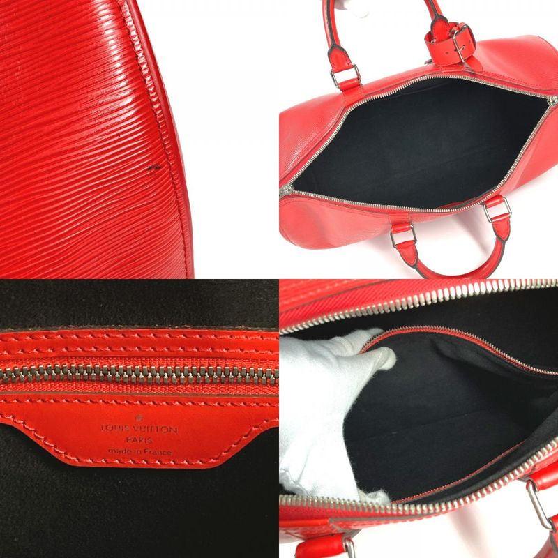 Louis Vuitton Boston Bag Keepall Bandouliere 45 Epi Leather Red — view 8
