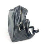 Louis Vuitton Io Shoulder Bag Damier Graphite Canvas Black — view 3