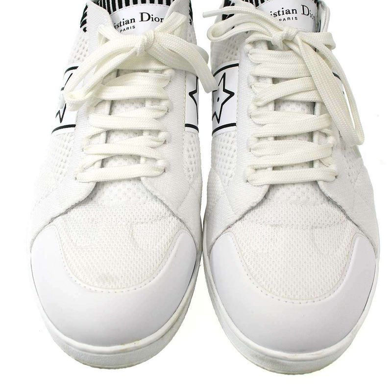 Christian Dior Star Technical Mesh Sneakers White 40 — view 7