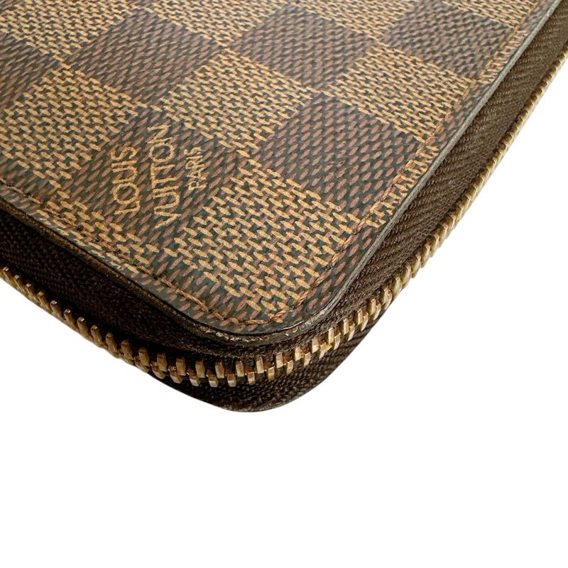 Louis Vuitton Damier Long Wallet Zippy — view 5