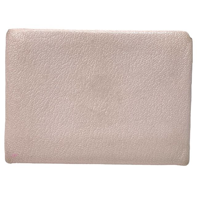Hermes Calvi Duo Mauve Pere Chevre Coin Case Card Business Holder — view 3
