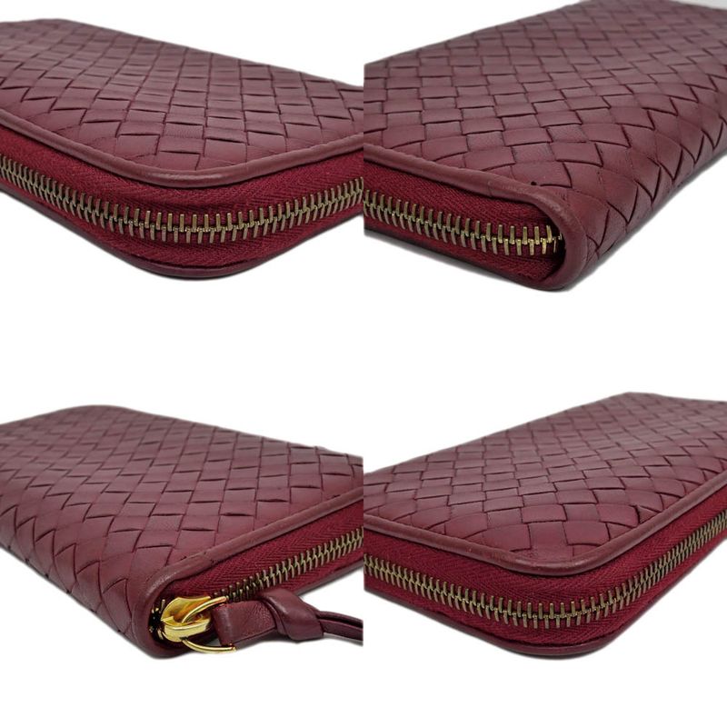 Bottega Veneta Zip Around Wallet Long Intrecciato Bold — view 5