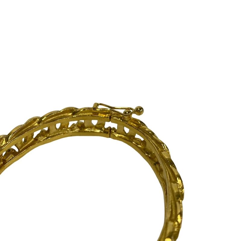 Chanel 95 Coco Mark GP Bangle Bracelet Accessory — view 4
