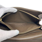 Loewe Bifold Long Wallet Beige Amazona Leather — view 4