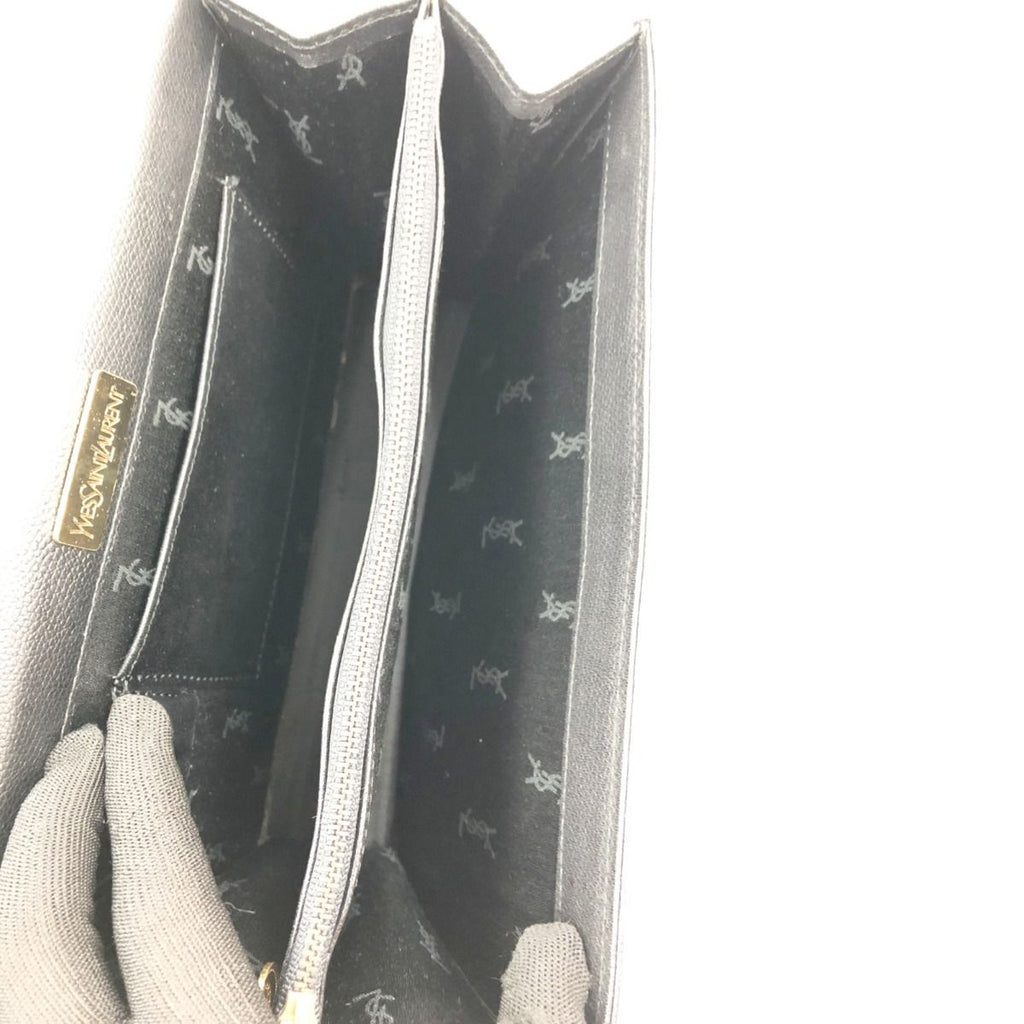 Yves Saint Laurent Clutch Bag Second Black — view 7