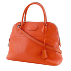 Hermes Bolide 31 2-Way Shoulder Taurillon Clemence Orange A Handbag — view 2
